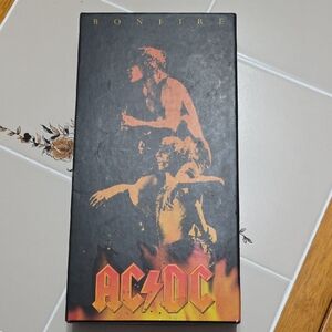 AC/DC Bonfire Collection with Orange and Black Design